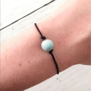 $5 bundled • dainty ammonite stone bracelet